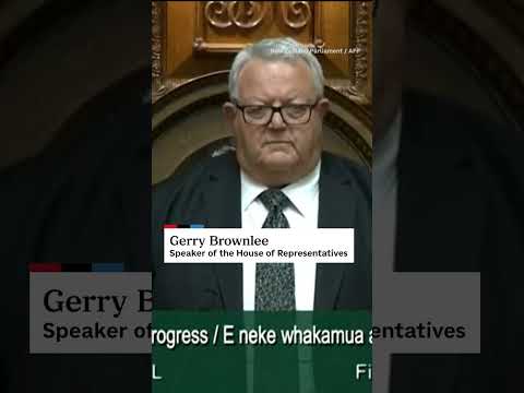 Aus Protest - Haka im neuseeländischen Parlament haka parlament