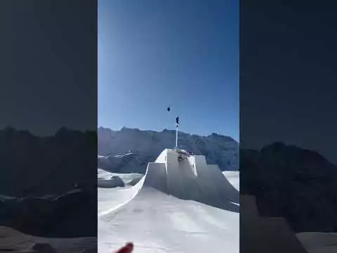 Ganz schön hoch diese Ski-Sprungschanze ski schanze