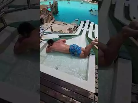 sprung wasserrutsche
