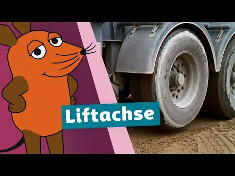 Warum haben LKW Räder, die nicht rollen? | Die Maus liftachse lkw