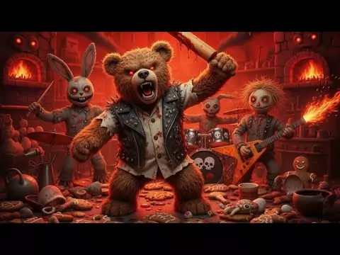 In der Weihnachtsbäckerei - Metal Version baecker weihnachten