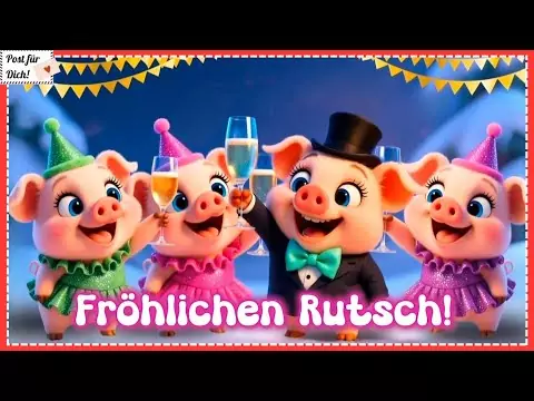 Guten Rutsch und Happy New Year 2026 neues jahr