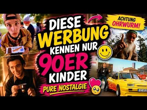 Diese Werbung kennen nur Kinder der 90er Jahre 90er-werbung